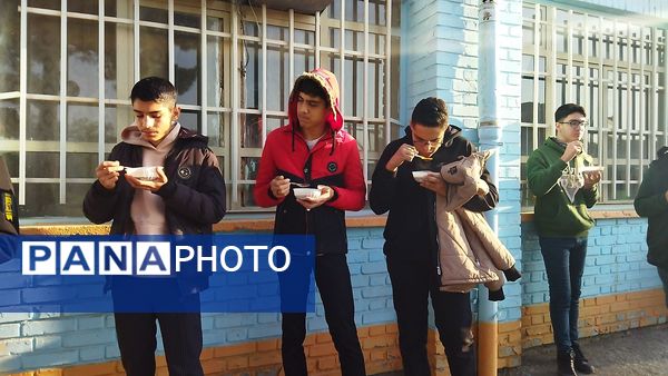 استقبال از شهید گمنام  در دبیرستان شاهد امام ابوذرغفاری 