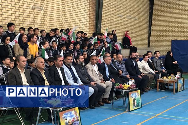 افتتاحیه طرح پهلوان سعید «شهید سعید طوقانی» در سالن فتح المبین ناحیه دو شهرری 