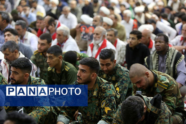 مراسم بزرگداشت نخستین سالگرد شهادت سید حسن نصرالله در قم