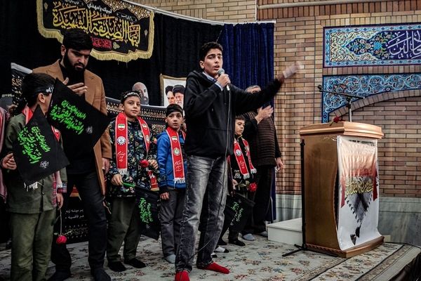 نوگلان فاطمی باقرشهر در عزای شهادت حضرت زهرا(س)