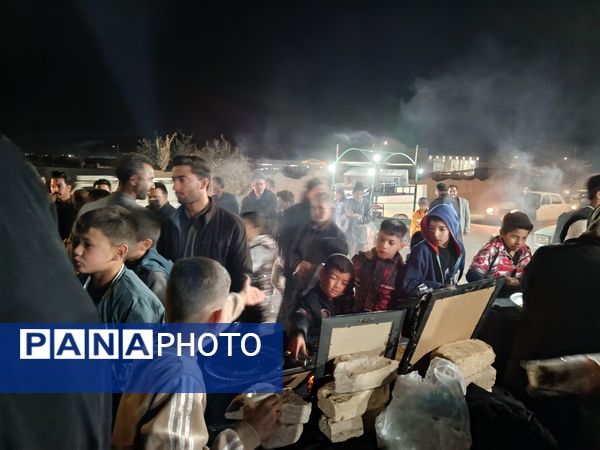 برپایی ایستگاه صلواتی در کاشمر