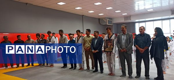 افتتاح خانه تکواندو در سالن چند منظوره آزادی شیروان
