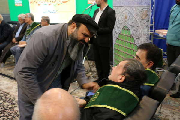 نشست صمیمی‌ دانش‌آموختگان دبیرستان امام رضا(ع) قم در هیات خادم الرضا(ع)-2