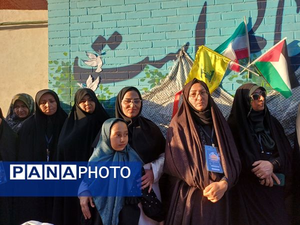 استقبال از زائران پیاده امام رضا(ع) در موکب جوادالائمه جاجرم
