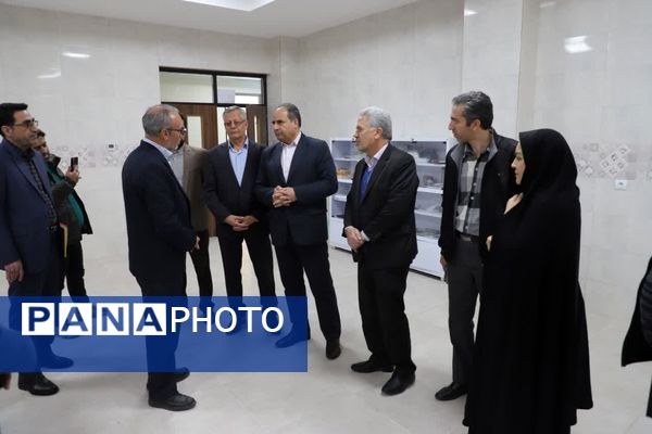 افتتاح اتاق ورزش مدرسه هوشمند استثنایی شهید رضی شهر جدید سهند