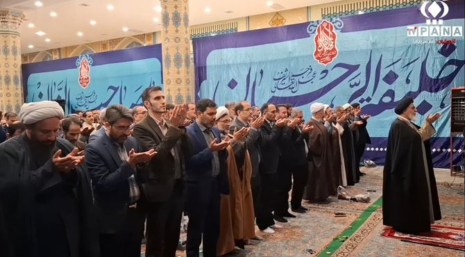 تجدید بیعت فرهنگیان استان قم با امام زمان (عج)
