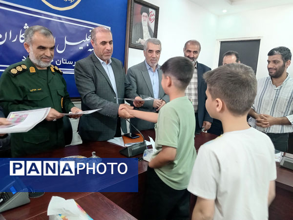 تجلیل از دختران برگزیده رشته‌های علمی ورزشی شهرستان جعفرآباد