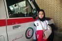 امدادگران هلال احمر در خط مقدم شرافت و فداکاری ایستادند