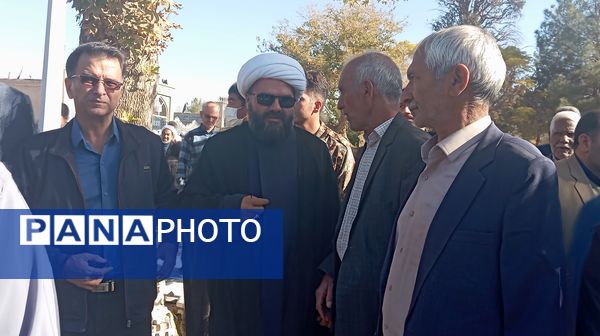 مراسم تشییع پیکر شهید گمنام  در شهرستان کاشمر 