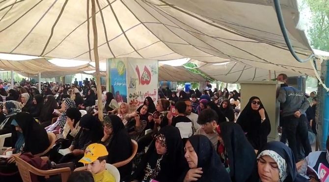 برپایی مراسم پرفیض دعای عرفه در ناژوان اصفهان