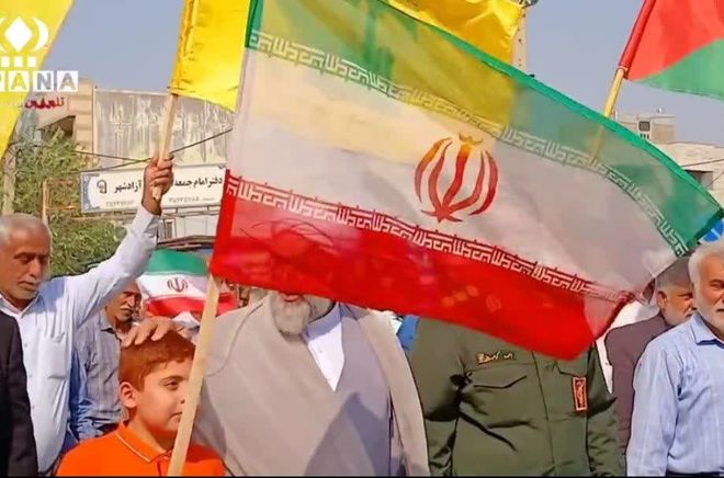 راهپیمایی بشارت نصر در آزادشهر برگزار شد