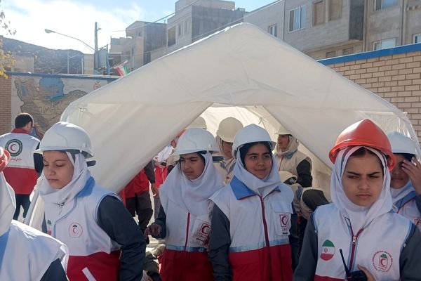 بیست و ششمین مانور سراسری زلزله شهرستان نطنز