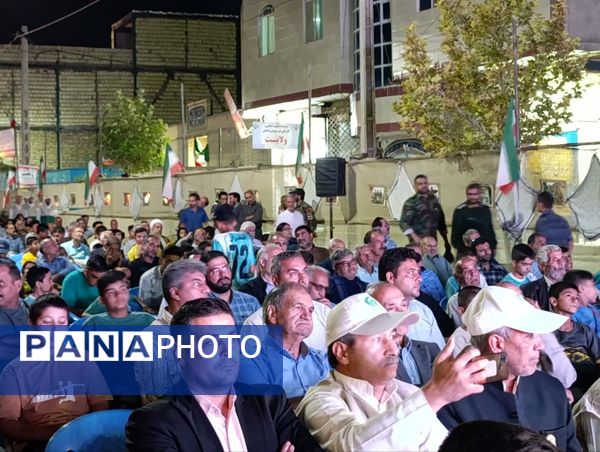 گرامیداشت ۲۲ شهید محله فردوسی با تجلی وحدت مردم و مسئولان خلیل آباد 