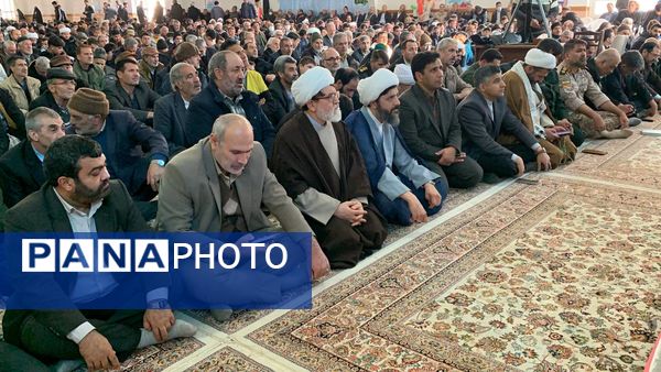 گرامیداشت سالروز تشییع ۳۱ شهید شهرستان شیروان در مصلی این شهر