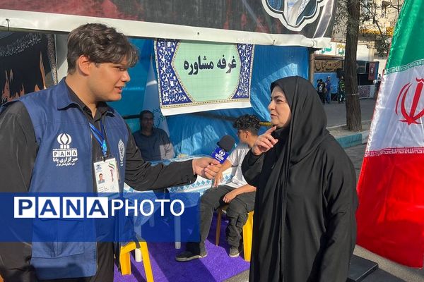برپایی موکب میدان پویای اربعین