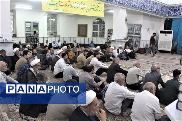 مراسم گرامیداشت شهید «مصطفی نبی لو»