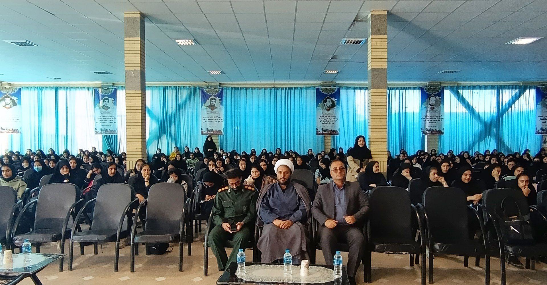 آیین سوگواری ایام فاطمیه در دبیرستان حضرت زینب(س) اسدآباد