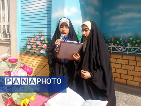 مراسم ولادت حضرت زینب و روز پرستار در دبیرستان میرزا جعفر سروقد 