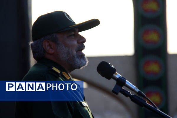 رزمایش اقدار بسیجیان در امیرچخماق یزد