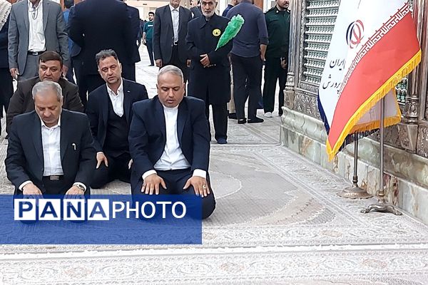 برگزاری آیین تجدید میثاق فرهنگیان با آرمان‌های امام خمینی(ره) با حضور وزیر آموزش و پرورش 