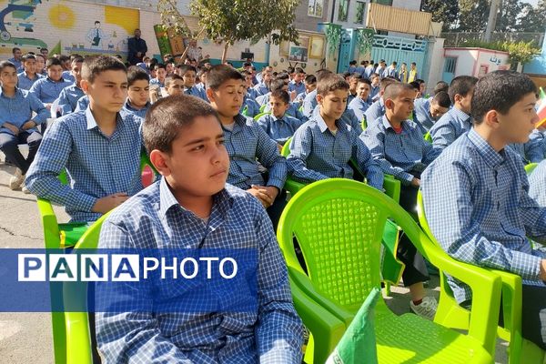 جشن عاطفه ها در مدرسه پسرانه فرنو،روزی پر از مهربانی و همدلی