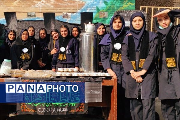 جلوه‌های عشق و ماتم فاطمی دانش‌آموزان ورامینی