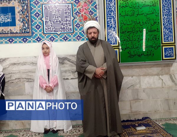 تمرین بندگی دانش آموزان مدرسه هدی یک برای ماه مبارک رمضان