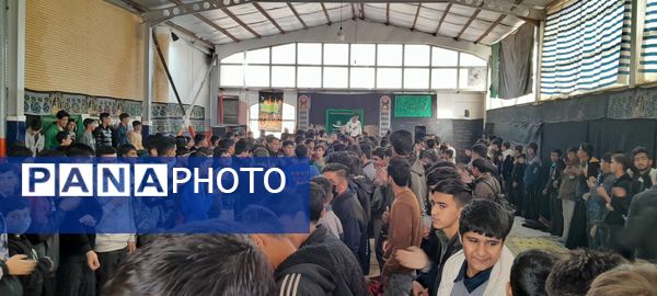  مراسم عزاداری وفات حضرت ام البنین در هنرستان محمودیه خیامی 11