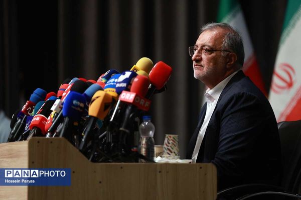 نشست خبری علیرضا زاکانی شهردار تهران