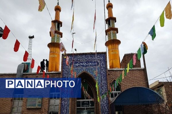 سفره ماه مهمانی خدا در مسجد جامع شهر بار