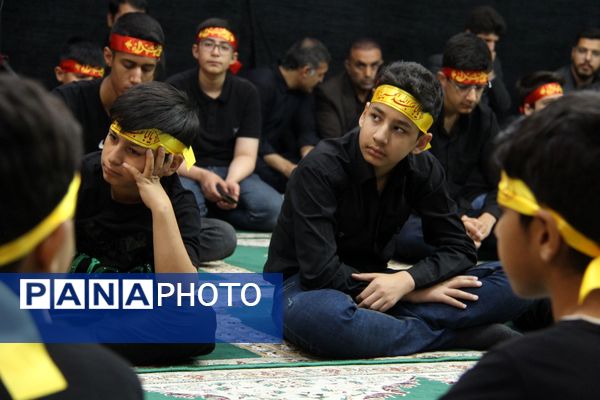 مراسم سوگواری احلی من العسل در شهرکرد