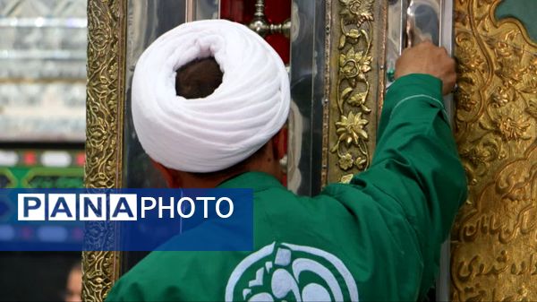 آیین غباروبی و عزاداری در روز رحلت پیامبر اکرم (ص) در آستان مقدس امام زاده بی بی سکینه صفادشت