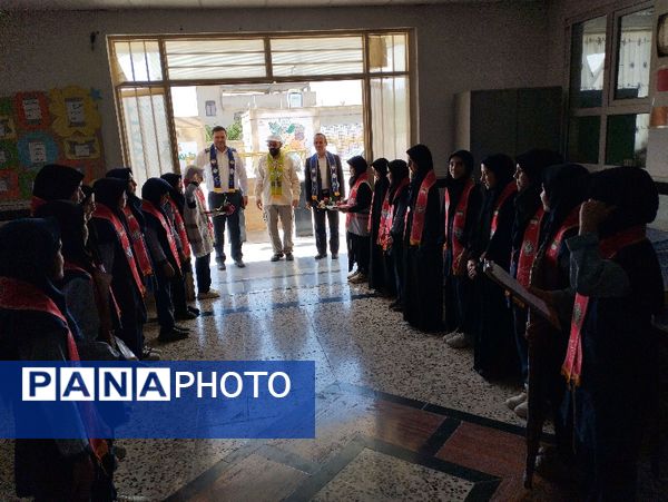 بازدید ارزیاب کشوری از مدارس تمام تشکیلاتی شیروان