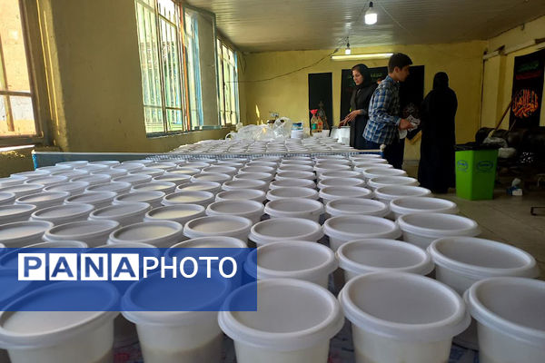 برگزاری مراسم عزاداری شهادت حضرت فاطمه الزهرا(س) در مدرسه شاهد شهیدکاظمی 