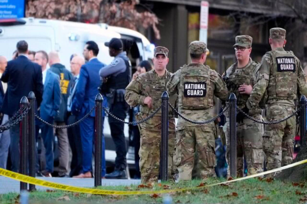 تیراندازی به نیروهای گارد ملی آمریکا در نزدیکی کاخ سفید