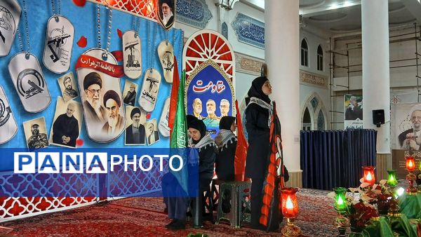 مراسم ششمین سالروز شهادت سردار سلیمانی در مصلی نظرآباد 