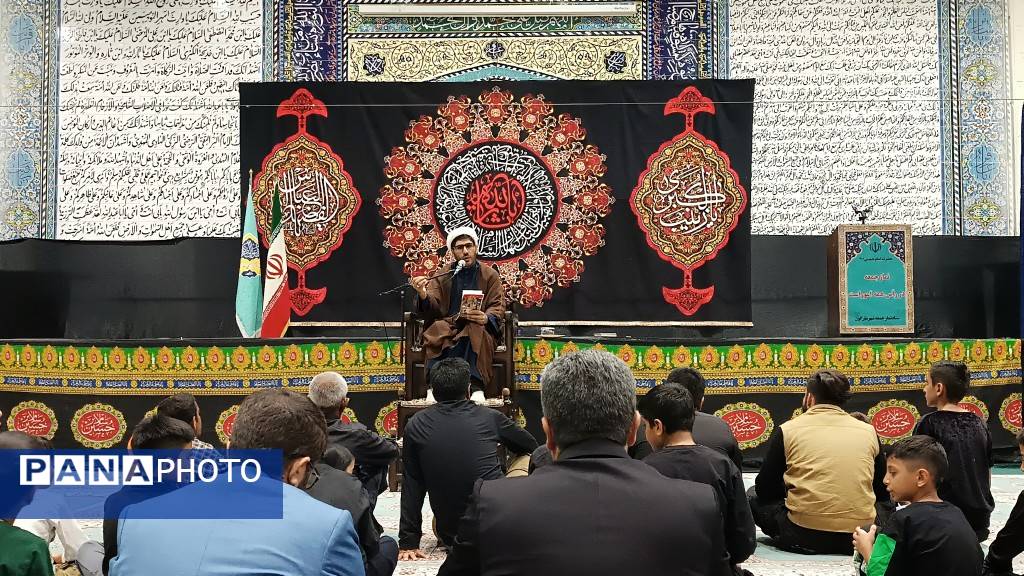 مراسم شب سوم محرم در شهرستان مارگون