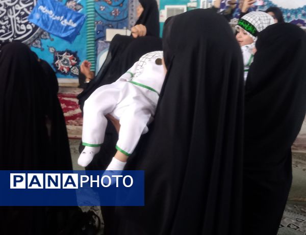 مراسم شیرخوارگان حسینی شهرستان بروجن
