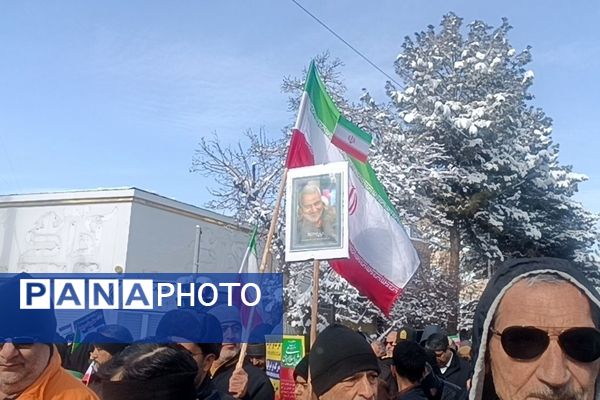 راهپیمایی ۲۲ بهمن در نیشابور 