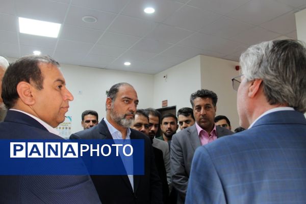 افتتاح و کلنگ‌زنی چندین طرح عمرانی در شهرستان بم 