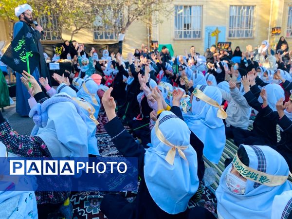 فاطمیه در مدرسه عصمت شهرستان باخرز