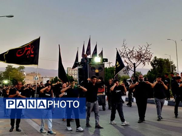 عزاداری جوانان در روز  رحلت نبی اکرم اسلام و امام حسن مجتبی (ع)