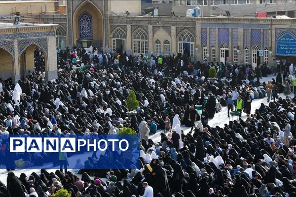 نماز عید سعید قربان در حرم حضرت عبدالعظیم حسنی (ع) شهرری