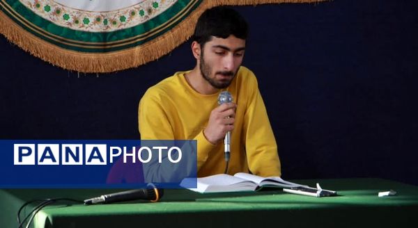 اعتکاف دانش‌آموزان در گلستان
