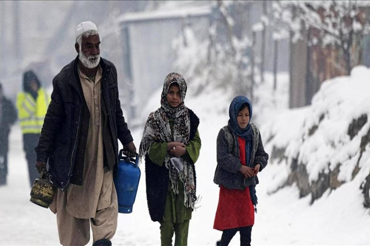 برف و سرما در افغانستان ۶۰ قربانی گرفت