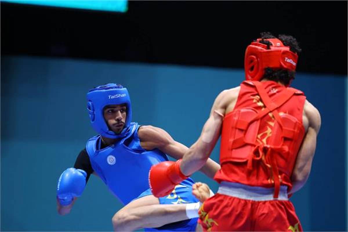 امیرحسین همتی در ووشو به مدال طلا رسید