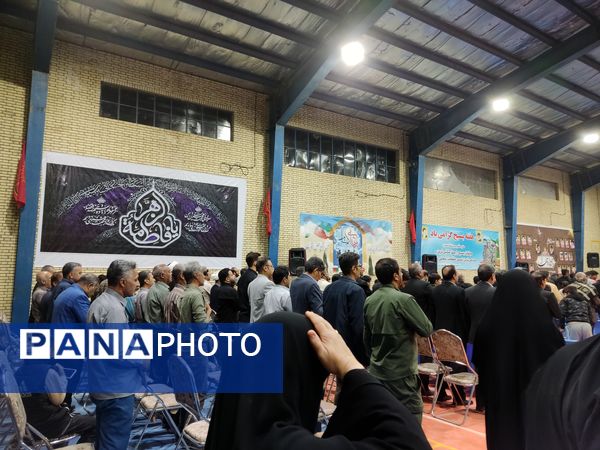 عطر حضور شهید گمنام در حاجی‌‌آباد پیچید 