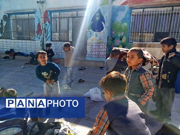 ایجاد فضای شاد وصمیمی در دبستان شهید عجمی فدافن