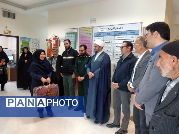 تقدیر امام جمعه سملقان از پرستاران شهر قاضی و شهر آوا 
