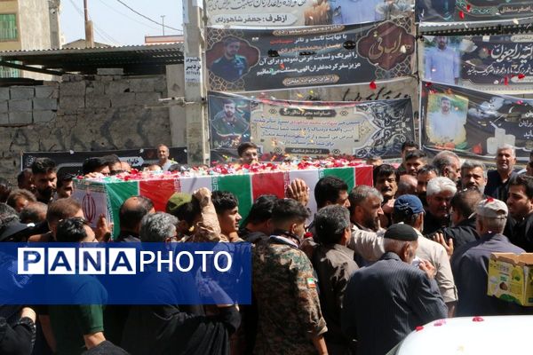 مراسم تشییع پیکر مطهر شهیدان حسن شریفی  و  محمد شاهوردی در ملارد  برگزار شد